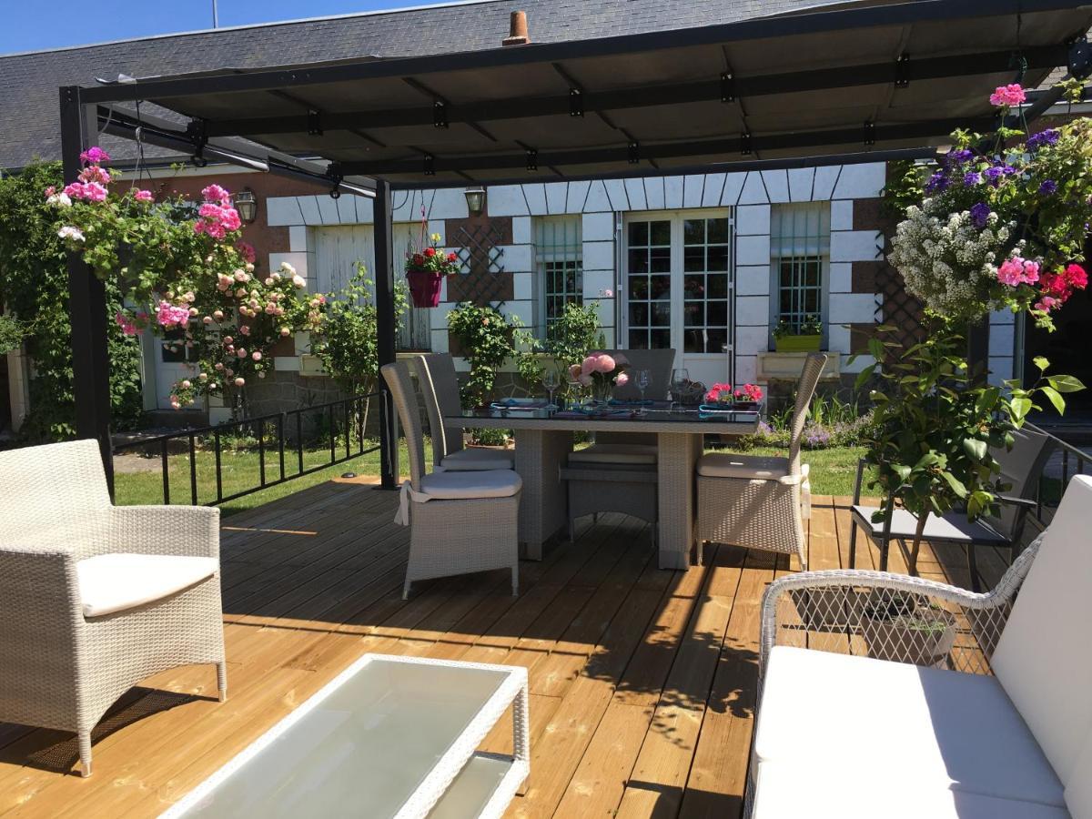 La Bauldiniere Bed & Breakfast Tauxigny Exterior foto